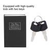 Fishlor Mini Safe Box, Metal Security Lock Box Money Cash