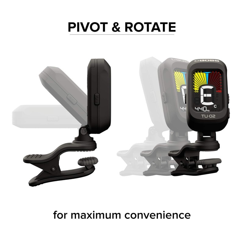 BOSS/TU-02 Clip-On Tuner