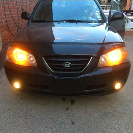 Alla Lighting T15 Base 912 921 LED Bulbs, Amber Yellow Turn Signal, Trunk Cargo, Marker Lights 921Y W16W 922 906 912K 12V Upgrade for Cars, Trucks