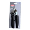OXO SoftWorks Soft-Handled Garlic Press Stainless Steel New Large Capacity
