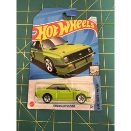 Hot Wheels 2024 HOT WHEELS FORD ESCORT RS2000 FACTORY FRESH 1/10 NEON GREEN
