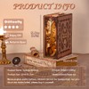 CUTEBEE Book Nook Kit - DIY Dollhouse Miniature House 3D