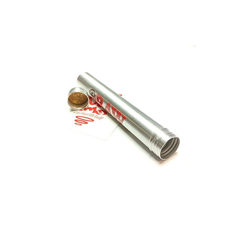 RAW Aluminium Cone Tube - Pre Rolled Storage Tube SMO-King