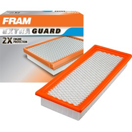 FRAM Extra Guard Engine Air Filter Replacement, Easy Install w/ Advanced Engine Protection and Optimal Performance, CA10170 for Select Ford and Mercury Vehicles