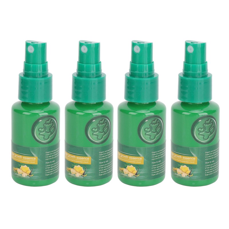 30ml 4PCS Ginger Hair Growth Spray Nutritious Moisturizing Hair Root