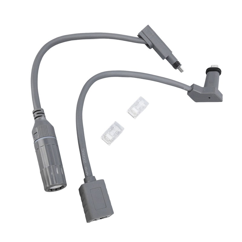 SPX Plug to RJ45 Adapter 1200Mbps Transmission Speed Rectangular Satellite