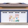 FYSUIMU 30Pcs Happy Easter Garage Decoration Magnet Stickers Gnome Blossom