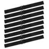 8 PCS Wigs Elastic Bands, Adjustable Wig Straps Black Wig