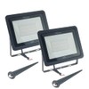 ZSGoes 2 Pack 30W Warm White LED Flood Light Outdoor