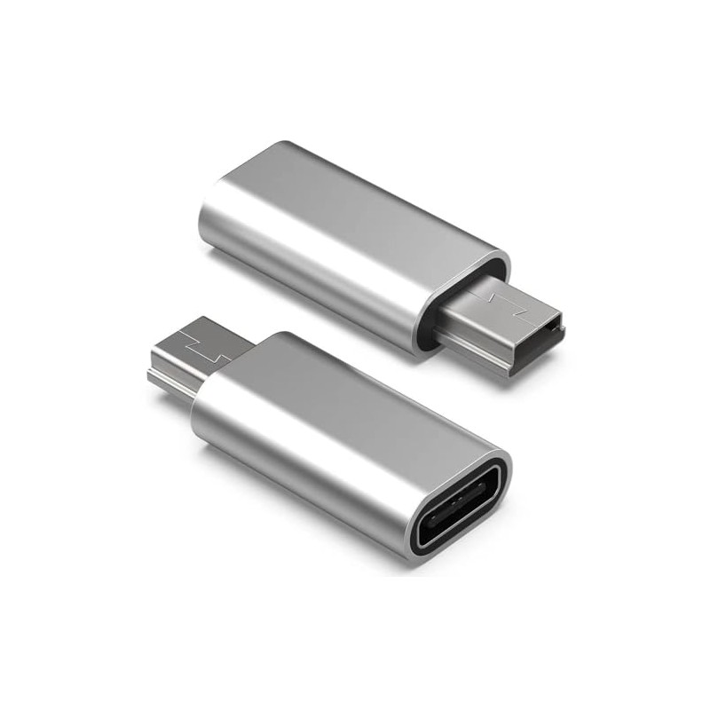 LIWEARE USB C to Mini USB Adapter, Type C Female