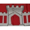 5x8 Embroidered Sewn Army Corps of Engineers Nylon Flag 5'x8'