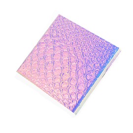 Mermaid Fish-Scale Pattern Change Empty Magnetic Eyeshadow Blush Highlighters Palette makeup tools (3.9 * 3.9 inch)