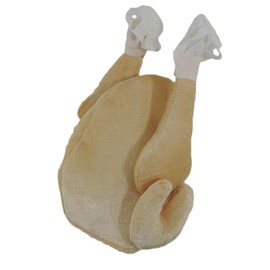 Plush Roasted Turkey Novelty Thanksgiving Holiday Hat