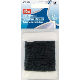 Prym Edge Tape interfacing, 12mm, Anthracite, 5m, Grey, 12