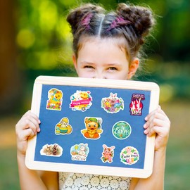 Easter Stickers,Easter Basket Stuffers,50Pcs Easter Bunny Stickers for Kids Teens Girls Adults,Easter Decoration Easter Eggs Sheep Rabbit Duck Stickers for Water Bottles, Laptop Skateboard Stickers