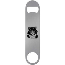 'Cat Wearing Sunglasses' Bar Blade Bottle Opener (BR00021791)