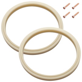Screw Man 8 3/8" Pool Light Lens Gasket (2 Pcs) with 4 Screws Compatible with Pentair Parts 79101600Z and 79104800, Fits for Pentair IntelliBrite & AmerLite & Sam Pool Lights