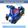 Mgoodoo MTB Hydraulic Disc Brake Set, Bicycle Disc Brake Sets