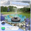 Yzert Solar Fountain with Battery Indicator & 2000mAh, 3.5W 2025