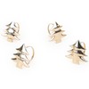 Christmas Concepts® Set of 4 Gold Napkin Rings – Luxury