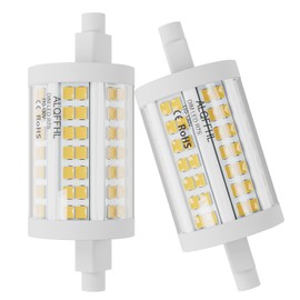 R7S 78mm LED Bulb 20W, J Type Double Ended Flood Light (200W Halogen T3 Replacement), 120V, 2400 lm, Dimmable Wall Security Floor Standing Torchiere Lamp Work and Home, Pack of 2 (6000K Cool White)
