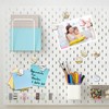 MORCART 30PCS Hexagon Magnets Fridge, Cute Magnets for Locker, Refrigerator,