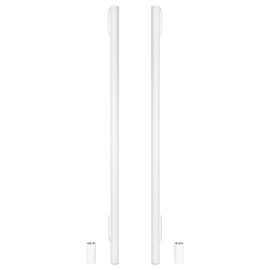 Aoneky Portable Pickleball Net Posts – Quick Setup & Storage, Steel Posts with Ground Sleeves for Backyard/Driveway/Grass (Posts only)