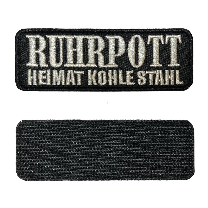 Ruhrpott Heimat Carbon Steel Bum Bag in Black I Belt