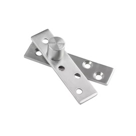 1 Pcs Eccentric Pivot Hinges 360 Degree Door Pivot Hinge Stainless Steel Hidden Hinges Concealed Rotating Door Hinge for Door Window Cabinet (150 mm x 29 mm)