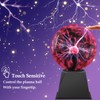 Comely 6 Inch Magic Plasma Lamp, Red Light Plasma Ball