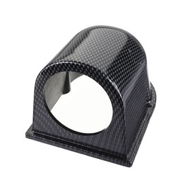 Mintice™ 2" 52mm Carbon Fiber Universal One Single Dash Dashboard Gauge Pod Mount Holder Meter