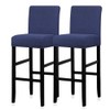 Lellen Bar Stool Covers Set of 2,Stretch Washable Bar Stool