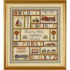 Historical Sampler Co. Get Set Go Birth Sampler Cross Stitch