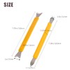 ChenShuo Sealant Finishing Tool Set,Stainless Steelhead Grout Residue Scraper,Caulk Finishing
