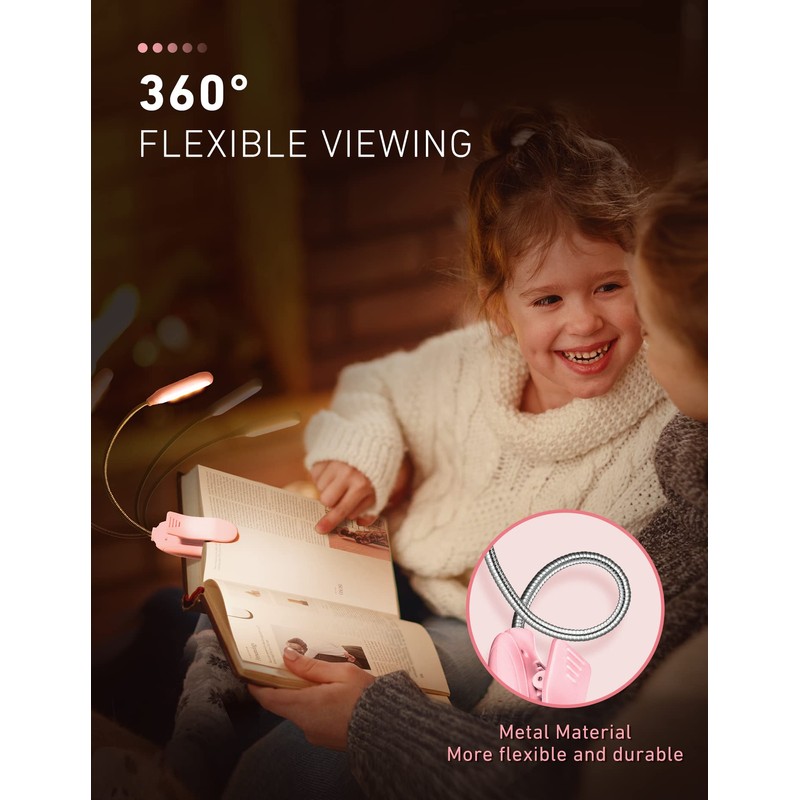 Monotremp Book Lights for Reading at Night in Bed, 80
