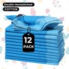 HOMIDATE Cloth Napkins Set of 12-20x20 Double Hemstitched Machine Washable