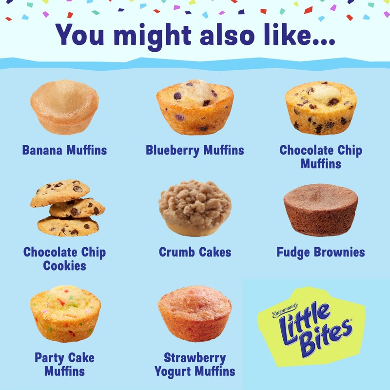 (Club Pack) Little Bites Chocolate Chip Muffins, 40 individual packs,