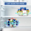 Lazy Susan Turntable Fridge Organiser 23.5 cm, 360° Round Kitchen