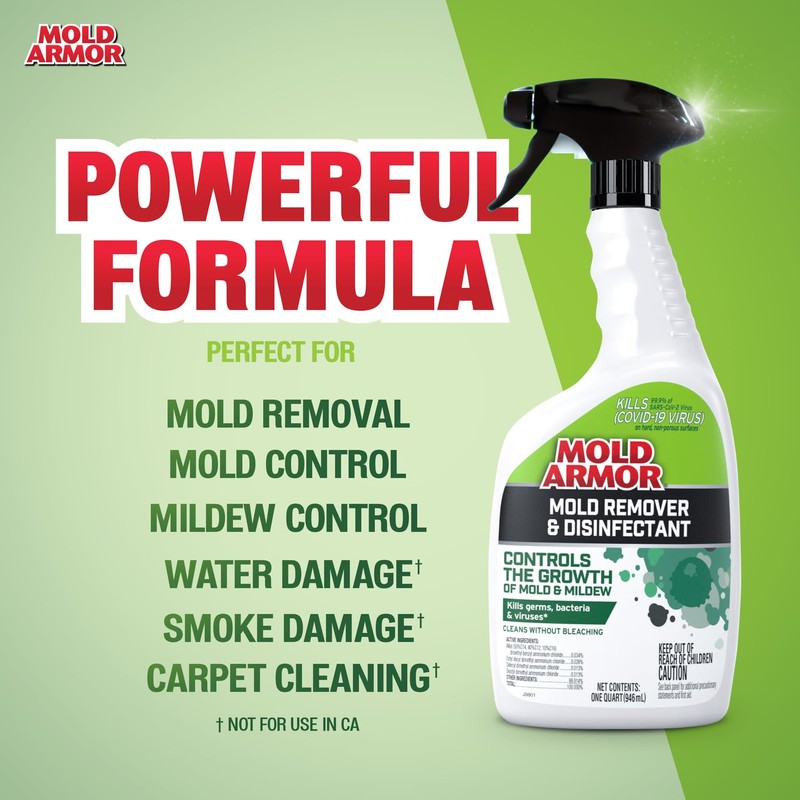 Mold Armor Mold Preventer, Disinfectant & Flood Cleanup