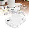 Coffee Warmer White 3 Heating Modes Timing Function Smart Insulation
