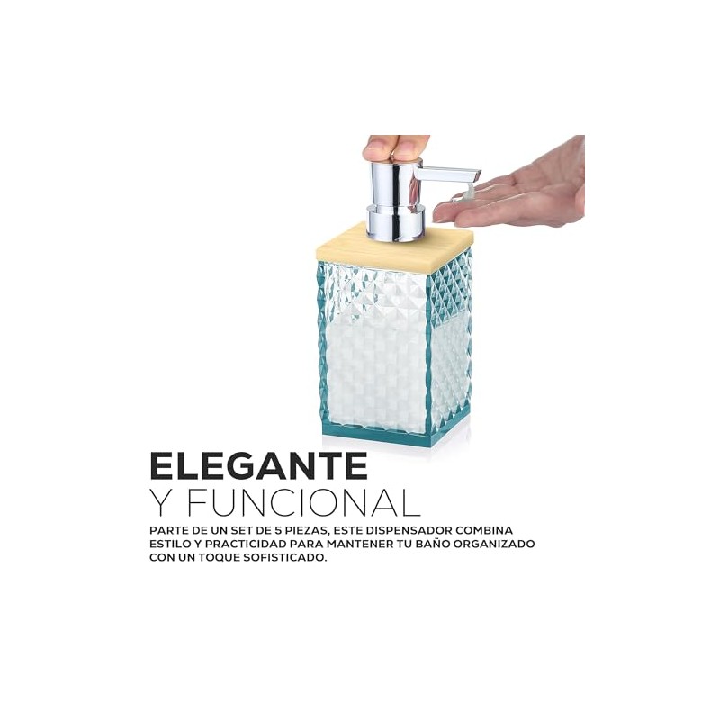 Set 5 Accesorios de Baño Kit de Baño Elegante Diseño