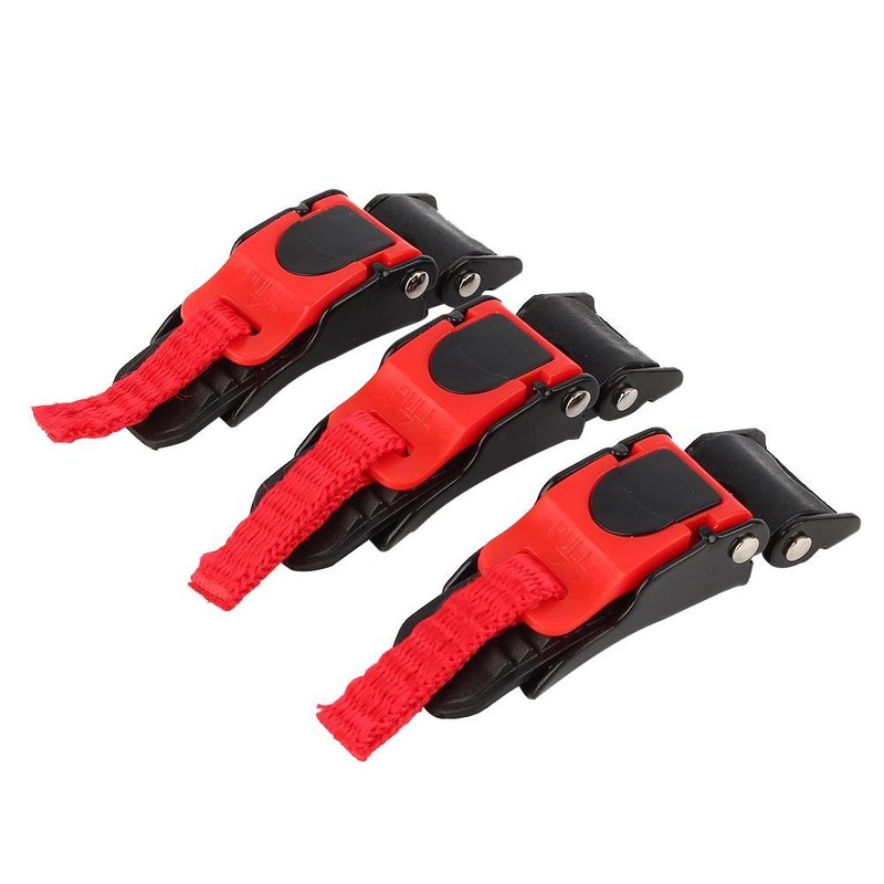 3PCS Helmet Quick Release Buckle, Motorcycle Helmet Strap Buckle Quick