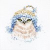 Luca-S The Owl B2306L Luca-S Counted Cross-Stitch Kit