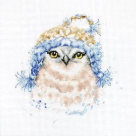 Luca-S The Owl B2306L Luca-S Counted Cross-Stitch Kit