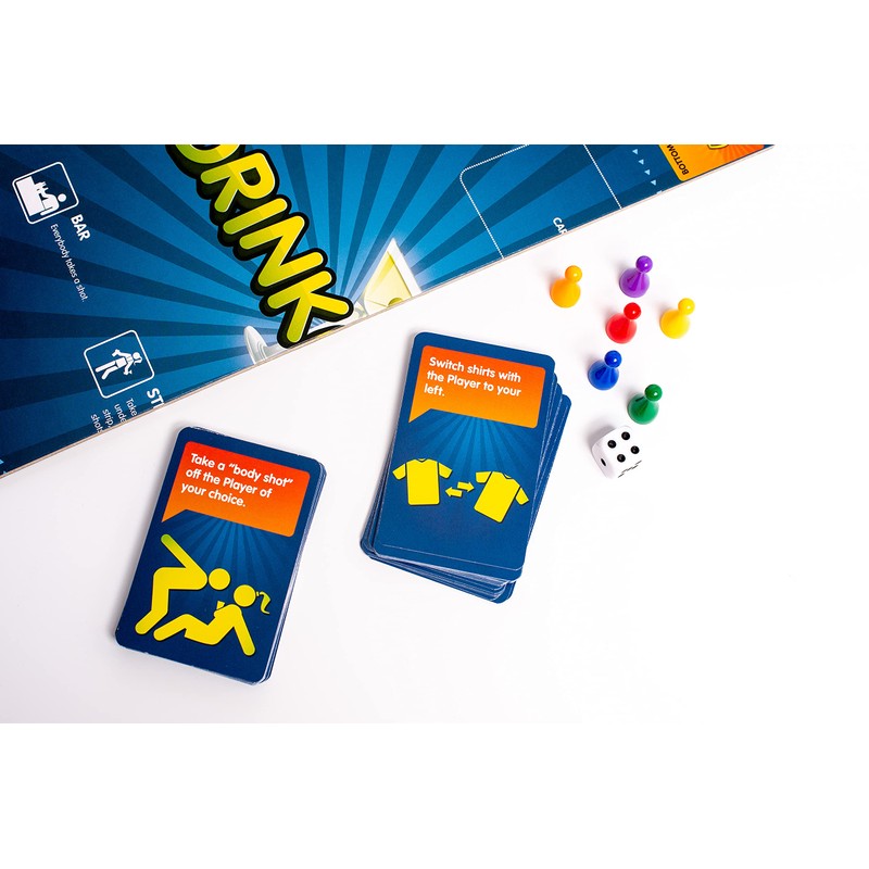 Drinkopoly – The King of Drinking Games – Combined Board/Table