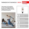 EMOS - digital thermostat with immersion sleeve and hysteresis function