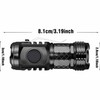 German Three-Eyed Monster Mini Flash Super Power Flashlight, Thumb Flashlight