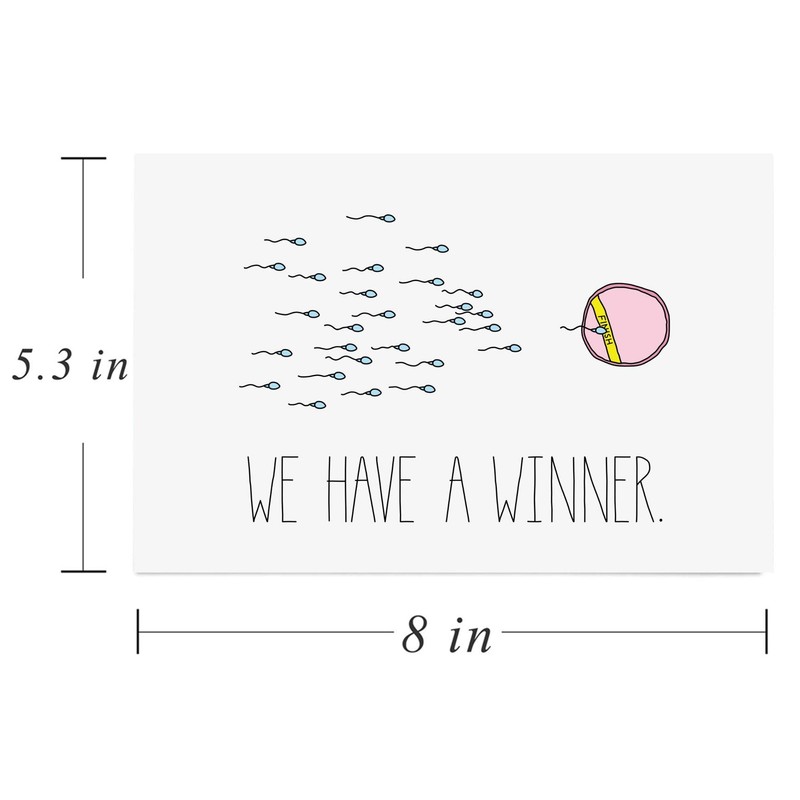 Gonzey Funny Pregnancy Card,Pregnancy Announcement