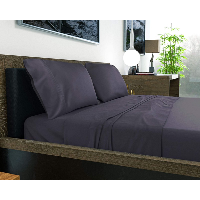 BAMPURE Luxury Series King Sheet Set - 100% Viscose derived