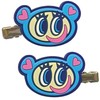 Angel Blue Rubber Bangs Clip Nakamra-kun Hair Clip